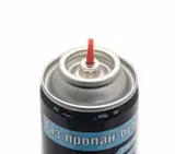 Балон газовий для запальничок VIROK 150g/250ml. 1-разовий (4 перехідників на кришці) [12 шт/уп] — Photo 3
