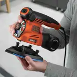 Шліфмашина ексцентрикова мережева BLACK+DECKER KA280K — Photo 16