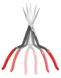 Довгогубці 45град. LONG REACH PLIER MILWAUKEE — Photo 16