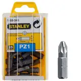 Біта з шестигранним хвостовиком 1/4 під шліц Pz1 довжиною 25 мм STANLEY 1-68-945 — Photo 2