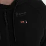 Толстовка з підігрівом з капюшоном MILWAUKEE M12 HHBL4-0 (L), чорна (розмір L) — Photo 10