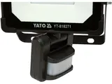Прожектор з SMD-діодним випромінювачем і датчиком руху YATO : 20 Вт, 230 В, 1900 лм, 30 діодів [16] — Photo 10