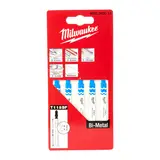 Полотна для лобзика T118BF Bi-Metal MILWAUKEE MILWAUKEE, 55мм/ крок зуба 2,0мм,(5шт),(універсальні) — Photo 3