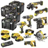 Набір з восьми інструментів акумуляторних DeWALT DCK865P4T — Photo 26