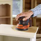 Шліфмашина ексцентрикова акумуляторна BLACK+DECKER BDCROS18 — Photo 10