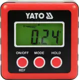 Кутомір електронний YATO; діапазон 4х 0-90° з живленням від 2 батарейок 1,5 В тип ААА [9] — Photo 7