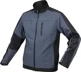 Куртка робоча SOFTSHELL YATO розмір S, чорно-темно-сіра, 3 кишені, 96% поліестер і 4% спандекс(DW) — Photo 8