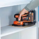 Шліфмашина вібраційна акумуляторна BLACK+DECKER BDCDS18N — Photo 11