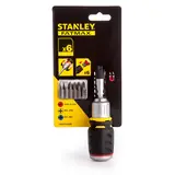 Викрутка - набір Stubby, реверсивна, з шістьма змінними бітами STANLEY FMHT0-62688 — Photo 7