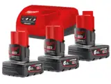 Акумулятор Li-Ion Енергокомплект M12 NRG-603 (3x 6,0 Ач) MILWAUKEE — Photo 2