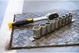 Набір головок торцевих 1/4 з одинадцяти предметів STANLEY STMT82666-0 — Photo 7
