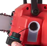Пила ланцюгова акумуляторна MILWAUKEE, M18 FCHSC-121, 300 мм (+ заряд.пр., 1 акум.Х 12Аг, шина, ланцюг, олія для змащення ланцюг — Photo 11