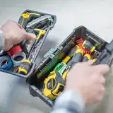 Ящик ESSENTIAL пластиковий з металевими застібками, розмір 316x156x128 мм (12.5 ) STANLEY STST1-75515 — Photo 11
