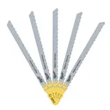 Полотна для лобзика T101BR MILWAUKEE, 105 мм/ крок зуба 2,5 мм, (5шт), (зворотній різ) — Photo 4