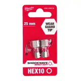 Біта SHOCKWAVE MILWAUKEE, Hex10, 25мм, (2шт) — Photo 3