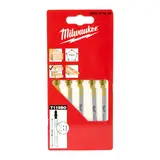 Полотна для лобзика T119BO MILWAUKEE, 50мм/ крок зуба 2,0мм, (5шт), (фігурний різ, деревина) — Photo 2