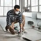 Акумуляторна кутова шліфувальна машина Bosch GWS 180 — Photo 5