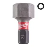 Біта SHOCKWAVE MILWAUKEE, Hex12, 25мм, (2шт) — Photo 2