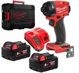 Шуруповерт ударний акумуляторний MILWAUKEE M18 FID3-502X — Photo 10