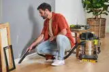 Пилосос акумуляторний будівельний RYOBI R18WDV-0 ONE+ (+ Всмоктуючий шланг, ручка, телескопічна штанга, насадка для підлоги, щіл — Photo 8