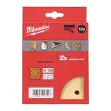 Папір шліфувальний HP MILWAUKEE, 115х107мм HL, зерно 120, (10шт) — Photo 2