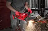 Машина відрізна акумуляторна безщіткова MILWAUKEE, M18 FCOS230-121, діаметр 230мм (зарядний пристрій М12-18 FC, 1 акумулятор М18 — Photo 34